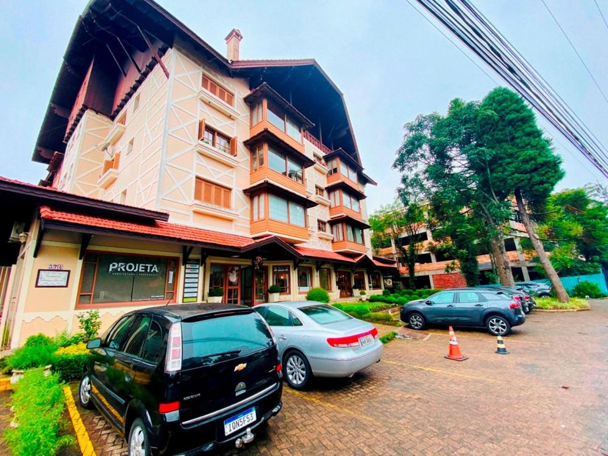 Cobertura Ao Lado Da Rua Torta - 07 Pessoas Apartment Gramado Exterior foto